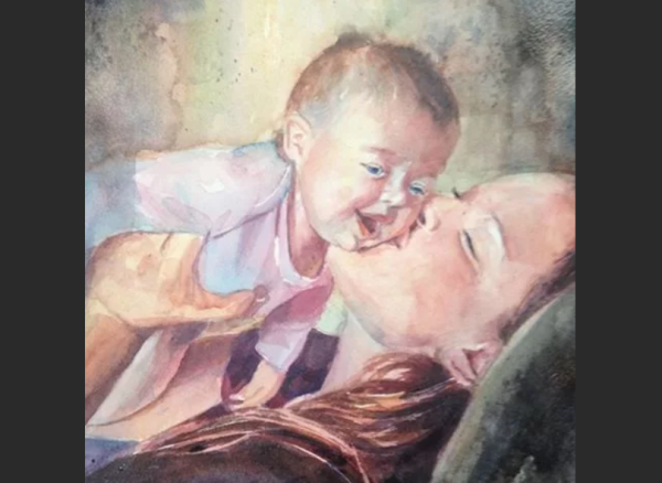 «Мать и ребенок» Гердар Рихтер