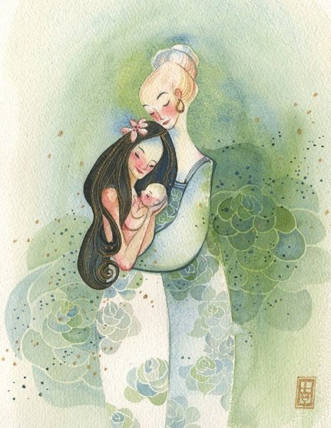 Иллюстрации Claudia Tremblay мама