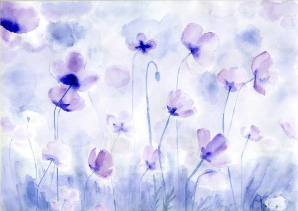 Акварельные тона