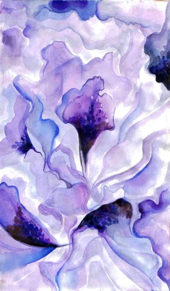 Georgia o’Keeffe акварель