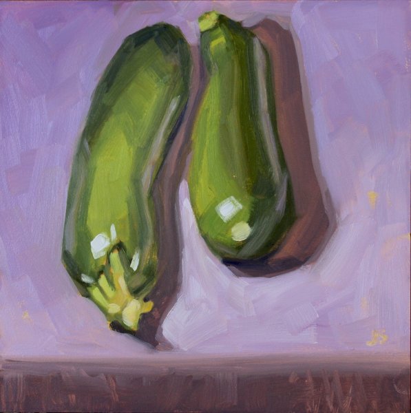 Натюрморт с кабачком