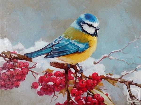 Картина синички