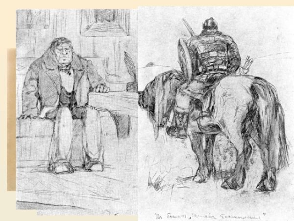 Коля Дмитриев Юный художник рисунки