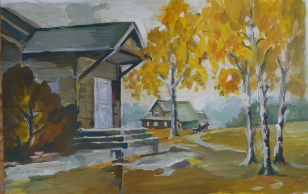 Коля Дмитриев Юный художник