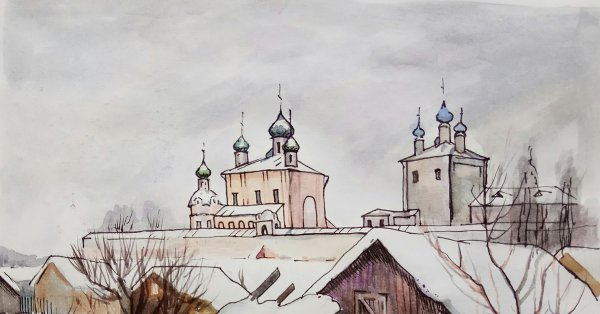 Переславль-Залесский набросок