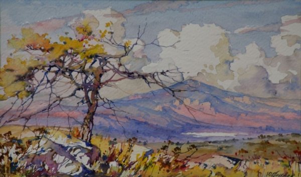 Георгий Кошельников акварель