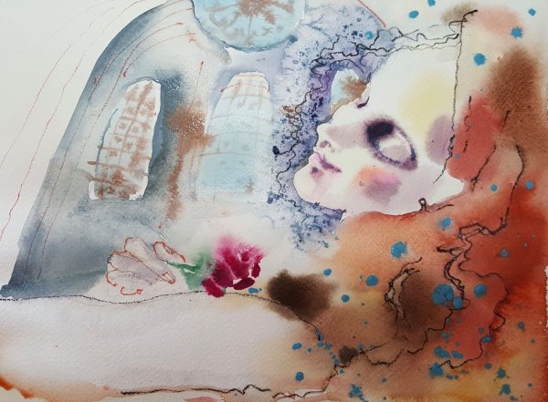 Акварели Марины Дайковской