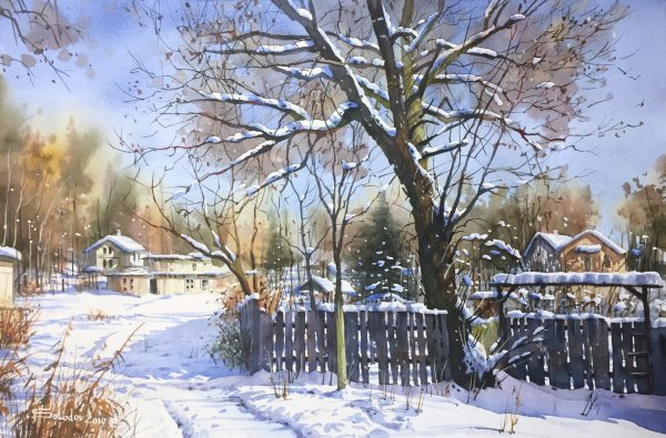 Николай Солодов акварелист