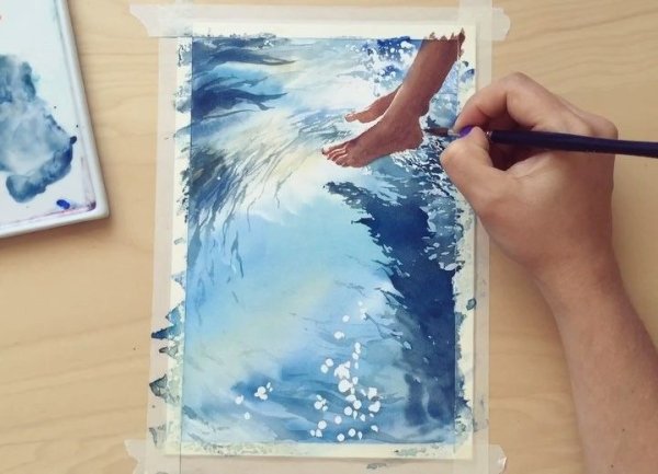 Елена Власова художник акварели