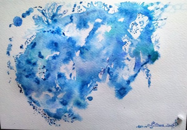 Блики на воде живопись