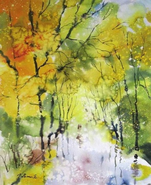 Евгений Гавлин акварель