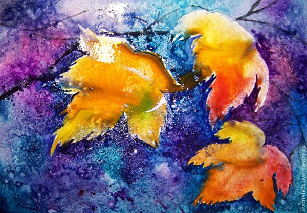 Акварель мастер класс