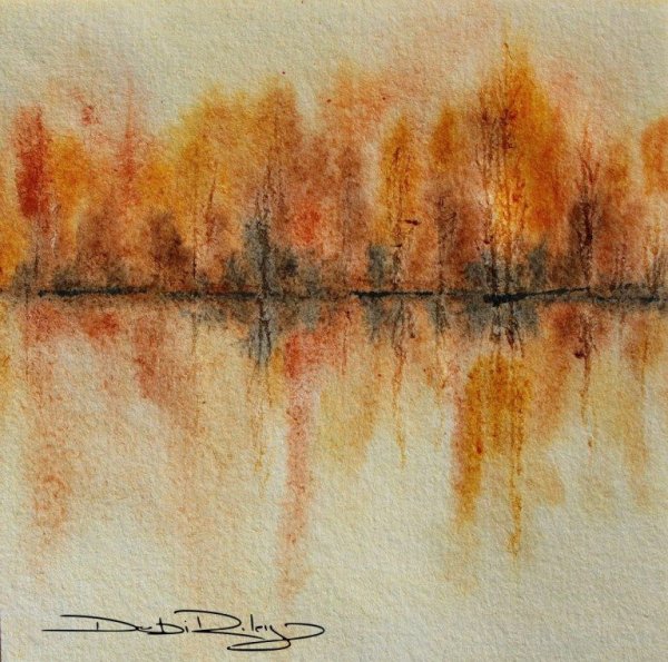 Осенний пейзаж по сырому