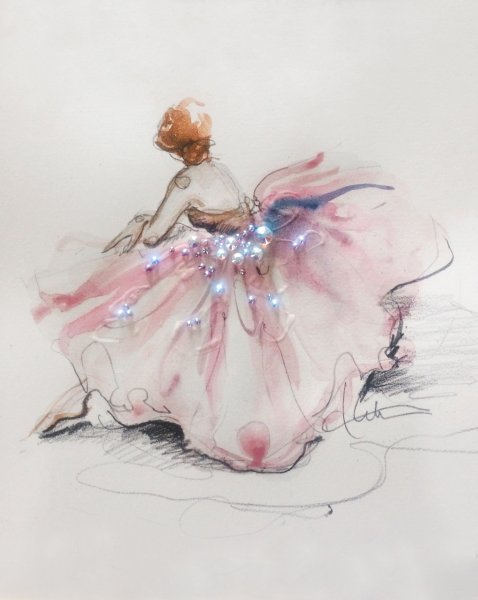 Балет акварель