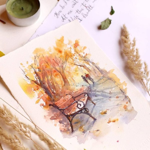 Идеи для акварели