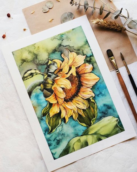 Вдохновение для рисования акварелью