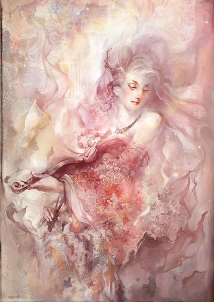 Акварель фантастика