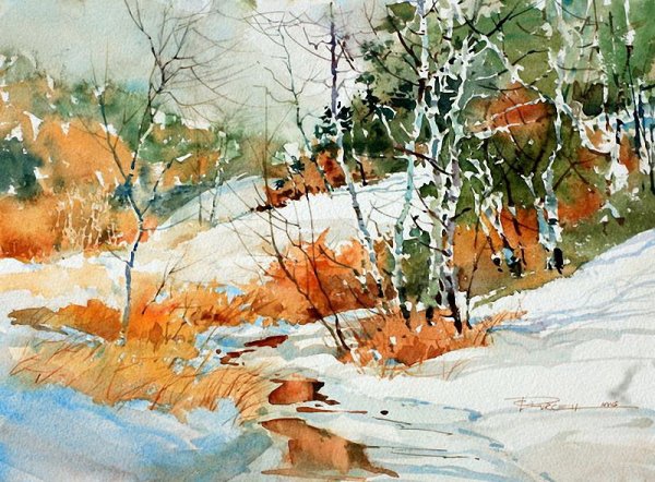 Carl Purcell акварель