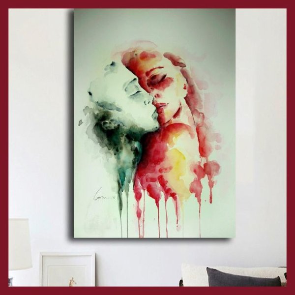 Интерьерные картины акварелью