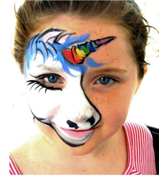 Аквагрим лошадь