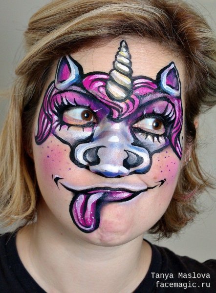 Аквагрим Единорог