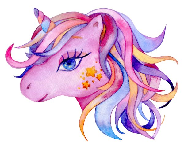 Морда единорога