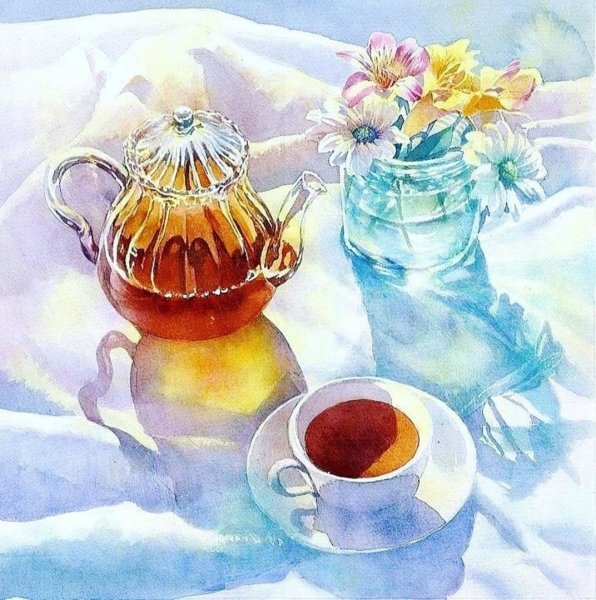 Японский художник Ryoyu Fukui