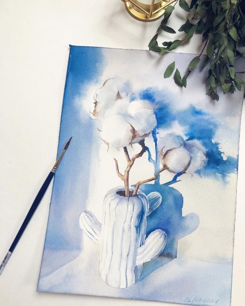 Лучшие Акварельные рисунки