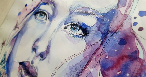 Картины акварелью