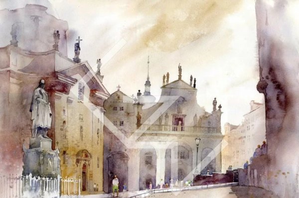 Grzegorz Wrobel акварель