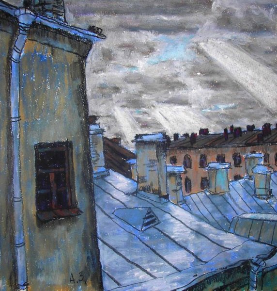 Художник Алексей Зуев Петербург картины