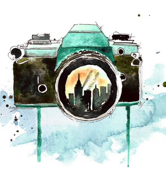 Акварельный фотоаппарат