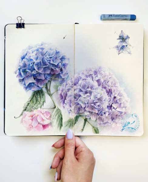 Акварель и Акварельные карандаши