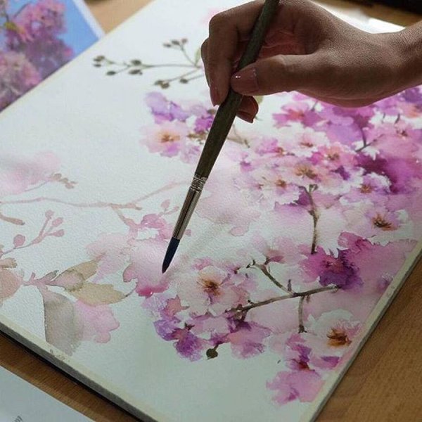 Мастер класс по рисованию акварелью