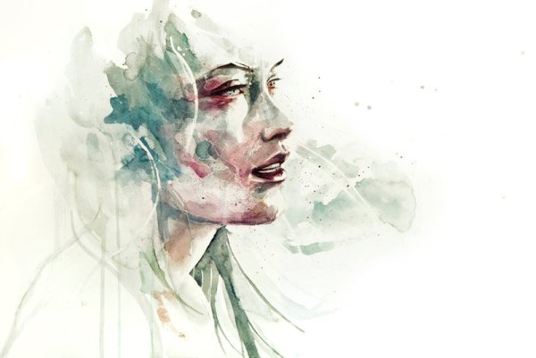 Рисунки акварелью