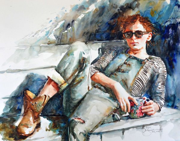 Акварели художницы Bev Jozwiak