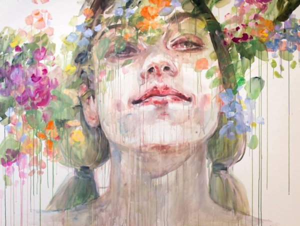 Акварельные портреты сильвии Пелиссеро