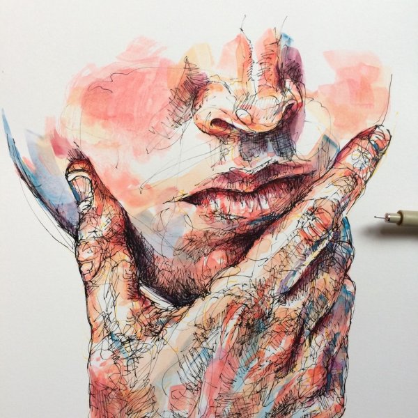 Абстракция мужчина