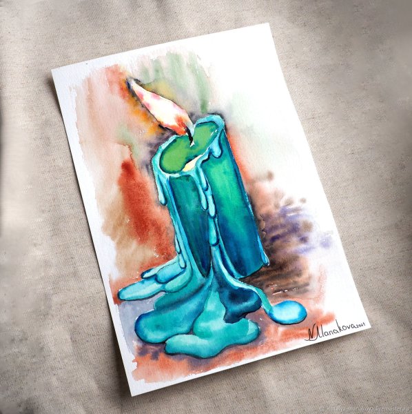 Символ свечи в искусстве