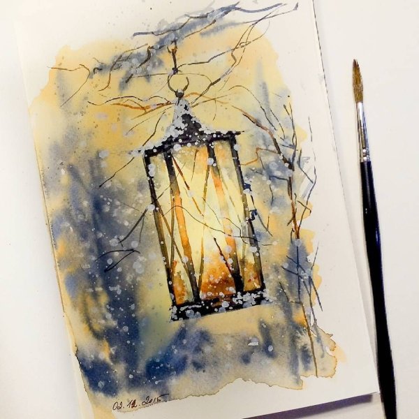 Картина " свеча "