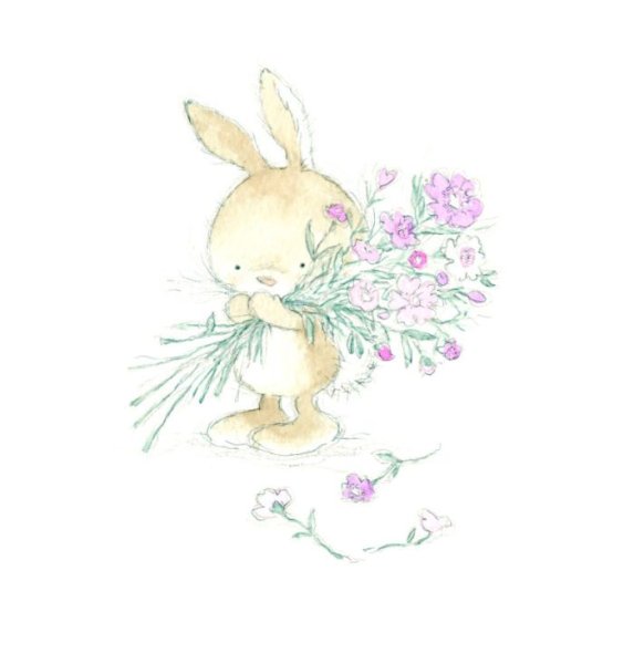 Акварельный зайчик