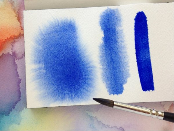 Рисование акварелью по сырому