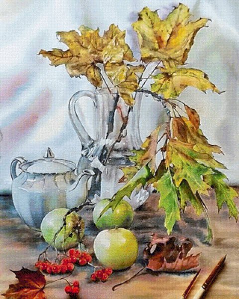 Натюрморт акварелью