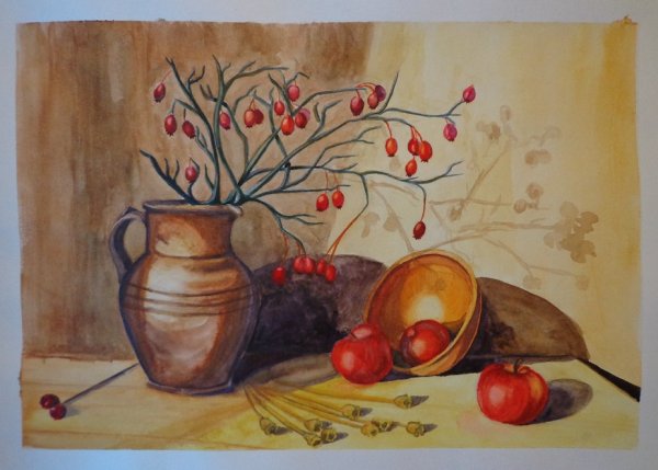 Натюрморт рисунок