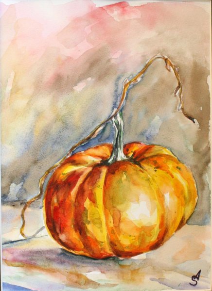 Рисование с натуры овощи