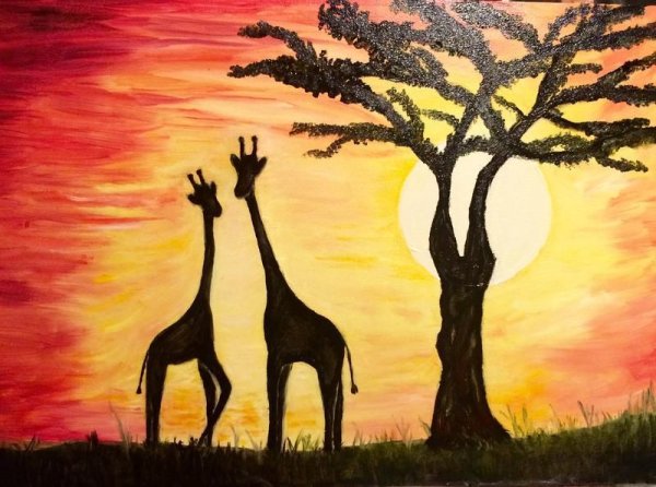 Пейзажи для рисования