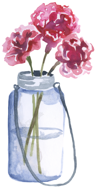 Натюрморт цветы в вазе для детей