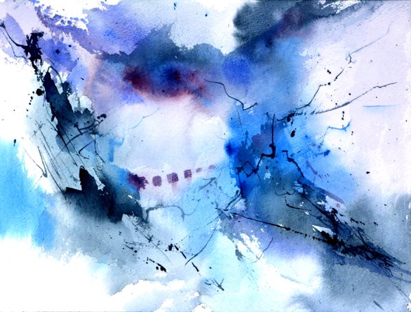 Рисунки акварелью