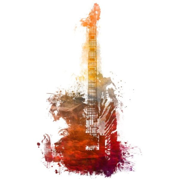 Бас гитара арт