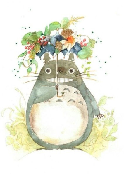 Тоторо с днем рождения